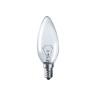 Лампа накаливания декоративная NAVIGATOR ДС 40вт B35 230в Е14 (свеча) 94303 NI-B