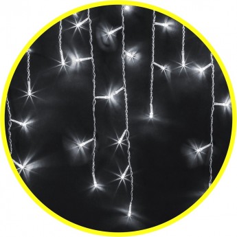 Гирлянда NAVIGATOR «бахрома» серии NGF-I02-100CW-8-3.5m-230-TR-IP44 Гирлянда NAVIGATOR «бахрома» серии NGF-I02-100CW-8-3.5m-230-TR-IP44