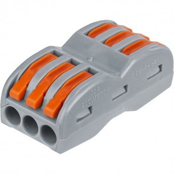 Клеммы монтажные NAVIGATOR серии NTC-R-3x3-6-50 проходные Клеммы монтажные NAVIGATOR серии NTC-R-3x3-6-50 проходные